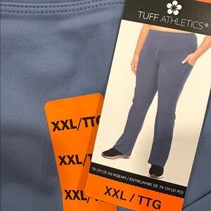 SOLD- Tuff Athletics Women's Track Pants - Blue -XXL